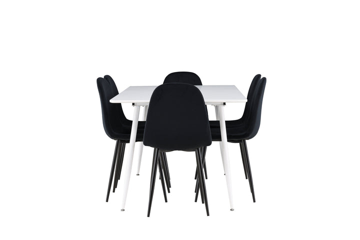 Venture Home Silar Dining Table with Polar Dining Chair