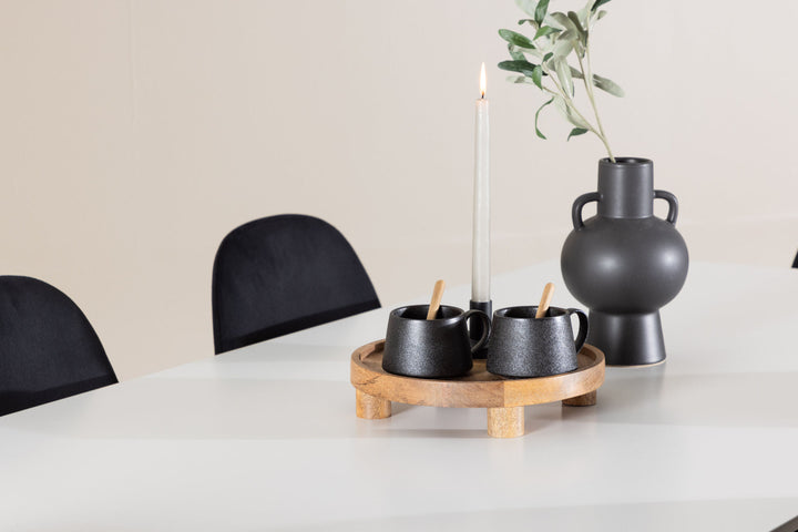 Venture Home Silar Dining Table with Polar Dining Chair