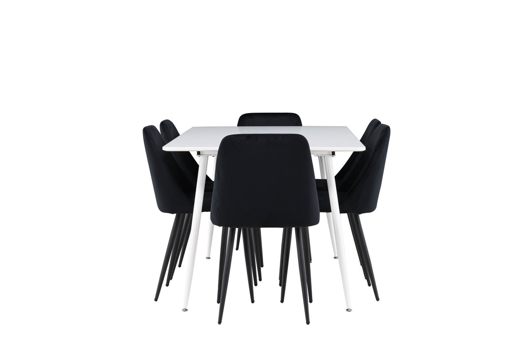 Venture Home Silar Dining Table with Night Dining Chair