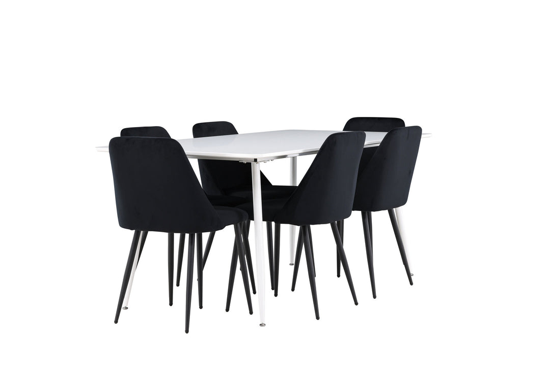 Venture Home Silar Dining Table with Night Dining Chair