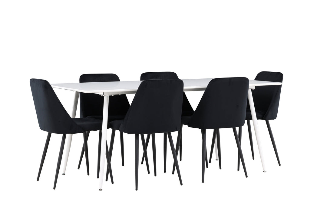 Venture Home Silar Dining Table with Night Dining Chair