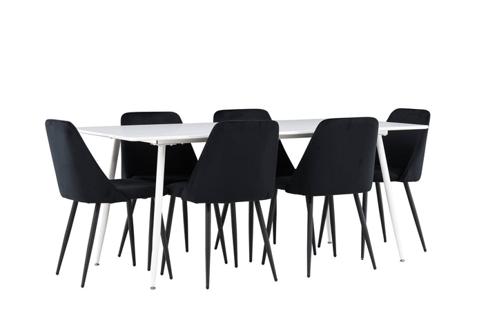 Venture Home Silar Dining Table with Night Dining Chair
