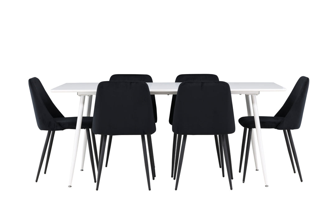 Venture Home Silar Dining Table with Night Dining Chair