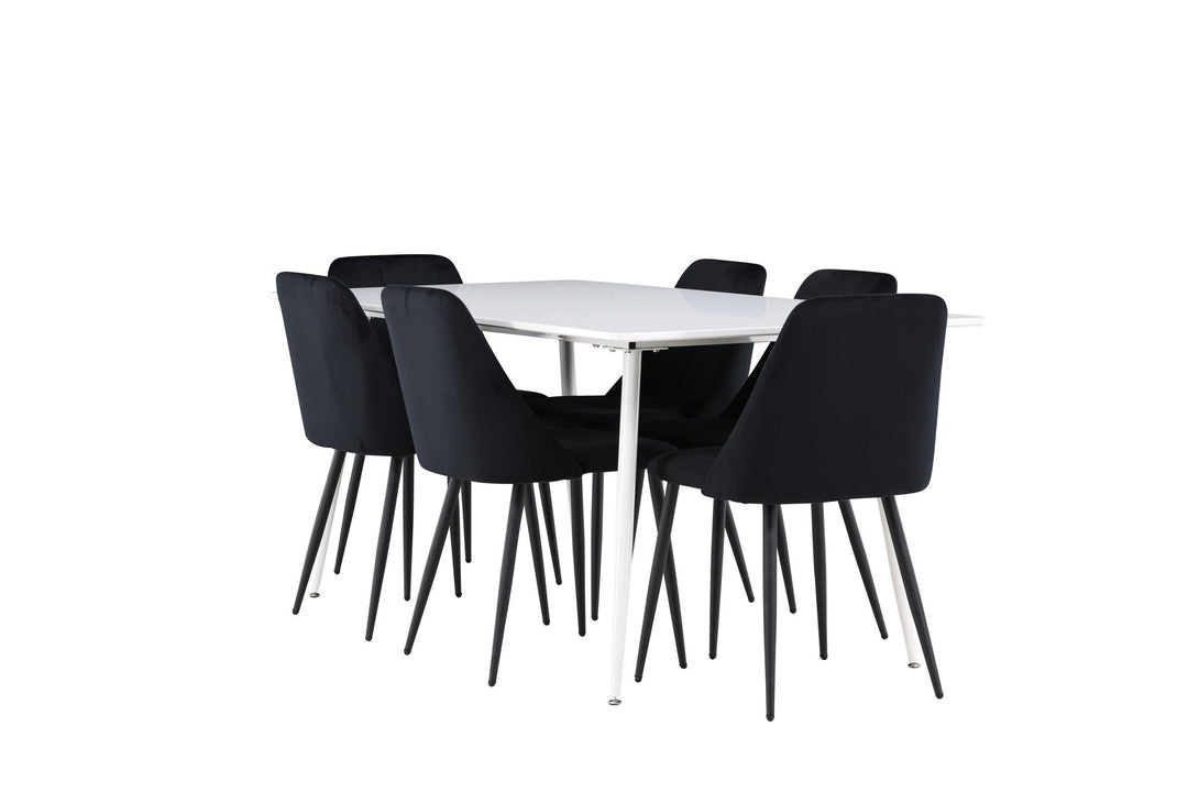 Venture Home Silar Dining Table with Night Dining Chair