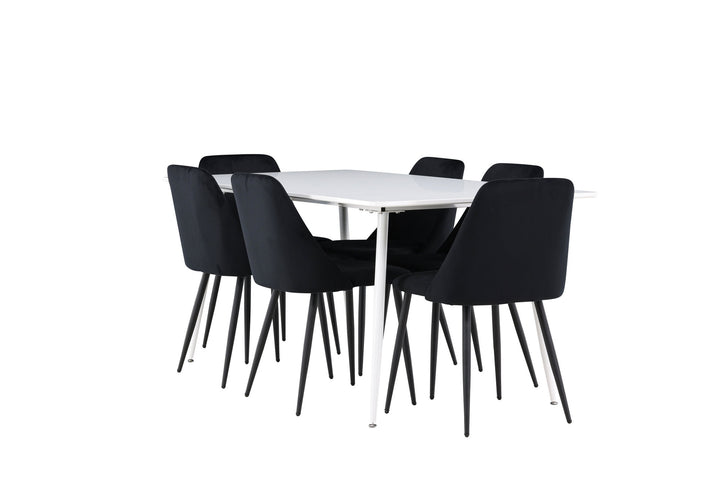 Venture Home Silar Dining Table with Night Dining Chair