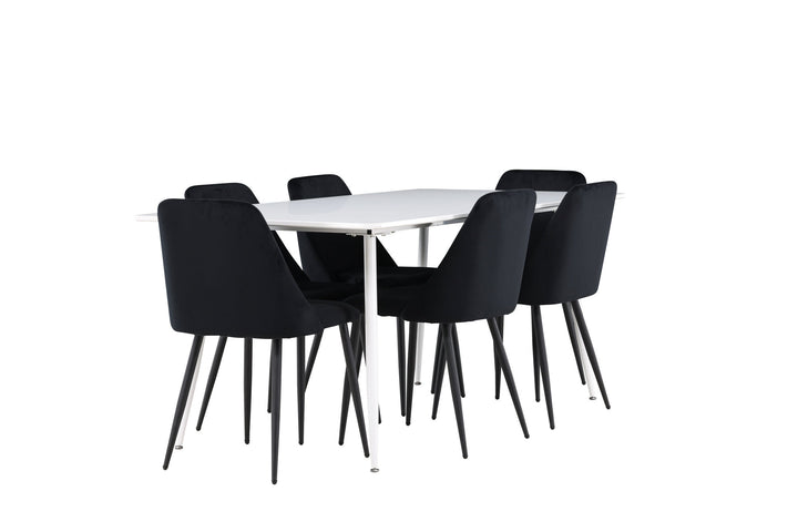 Venture Home Silar Dining Table with Night Dining Chair