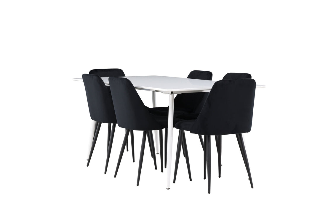 Venture Home Silar Dining Table with Night Dining Chair