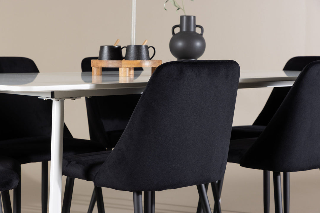 Venture Home Silar Dining Table with Night Dining Chair