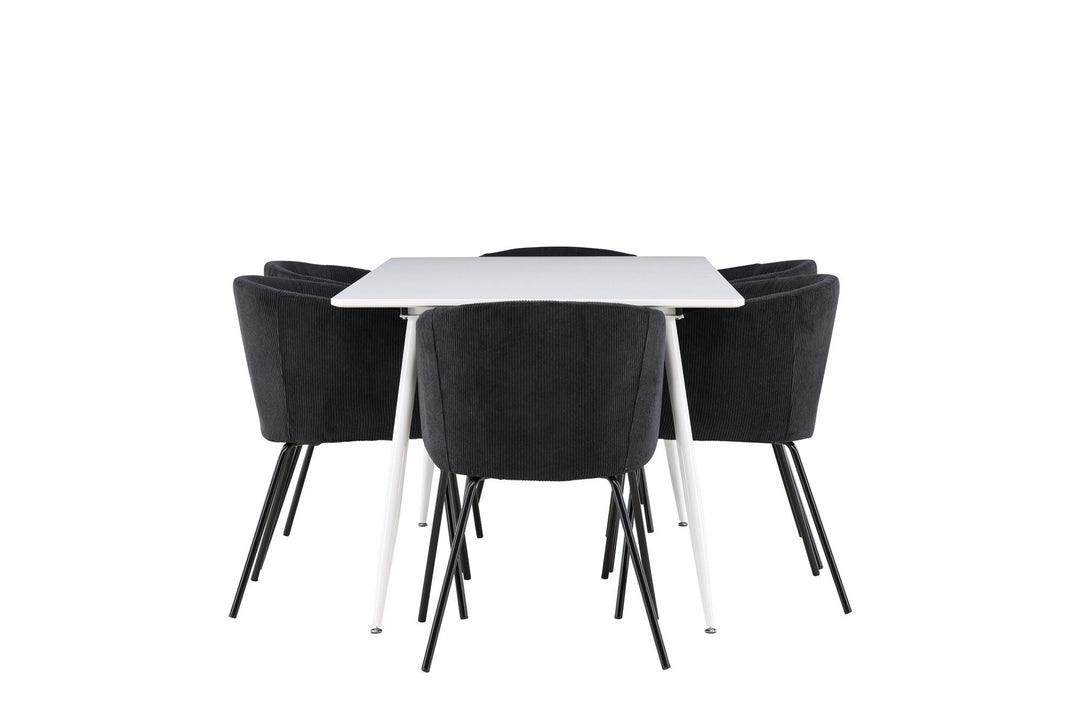 Venture Home Silar Dining Table with Berit Dining Chair