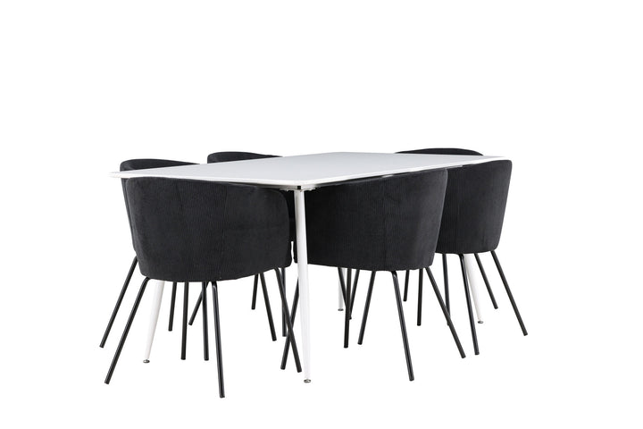 Venture Home Silar Dining Table with Berit Dining Chair