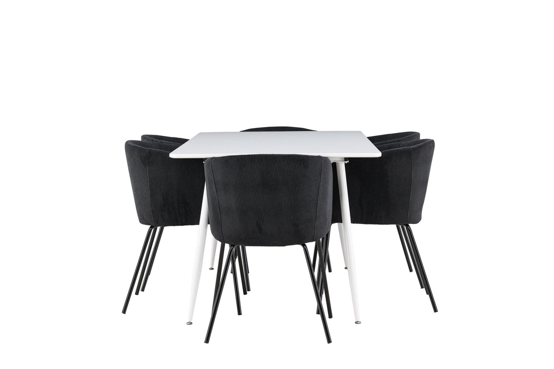 Venture Home Silar Dining Table with Berit Dining Chair