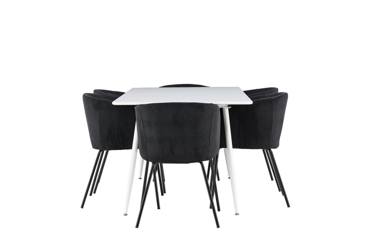 Venture Home Silar Dining Table with Berit Dining Chair