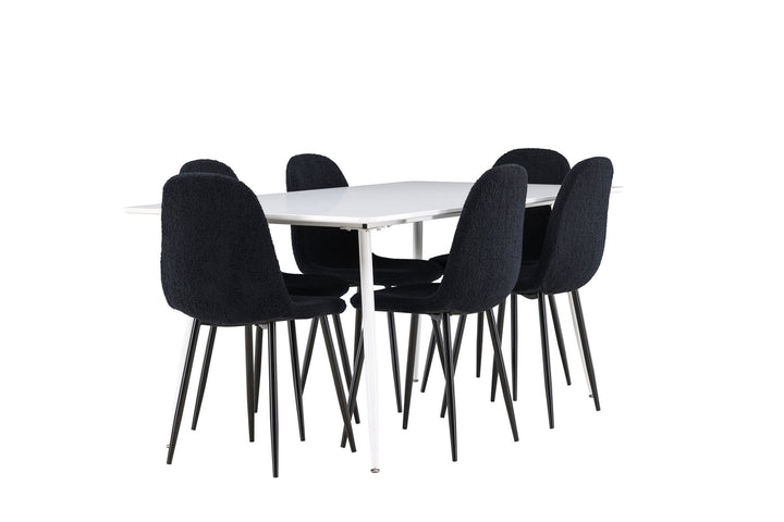 Venture Home Silar Dining Table with Polar Dining Chair