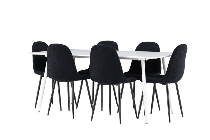 Venture Home Silar Dining Table with Polar Dining Chair