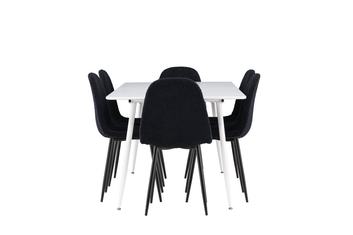Venture Home Silar Dining Table with Polar Dining Chair