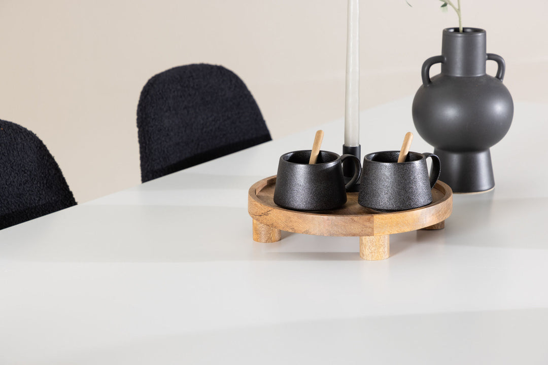 Venture Home Silar Dining Table with Polar Dining Chair