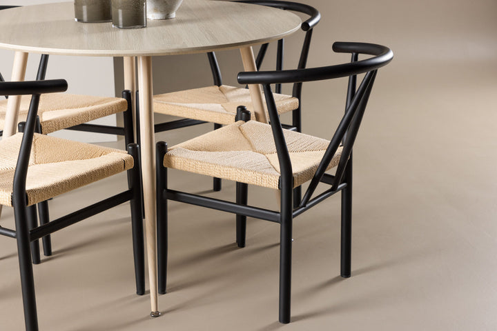 Venture Home Plaza Dining Table with Alfons Dining Chair