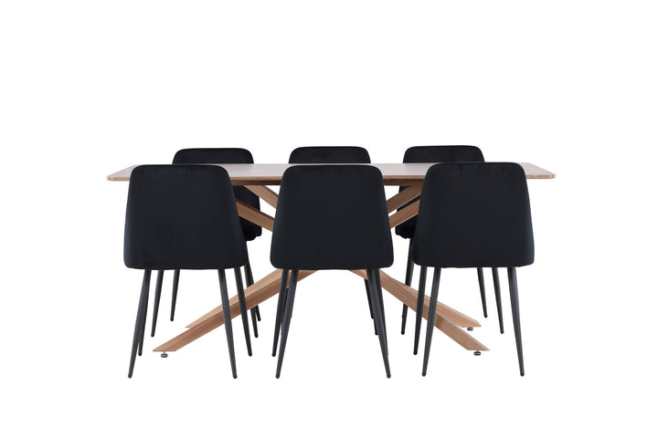 Venture Home Piazza Dining Table with Night Dining Chair