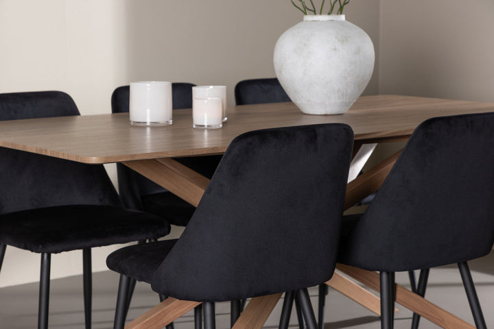 Venture Home Piazza Dining Table with Night Dining Chair