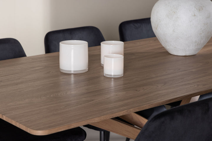 Venture Home Piazza Dining Table with Night Dining Chair