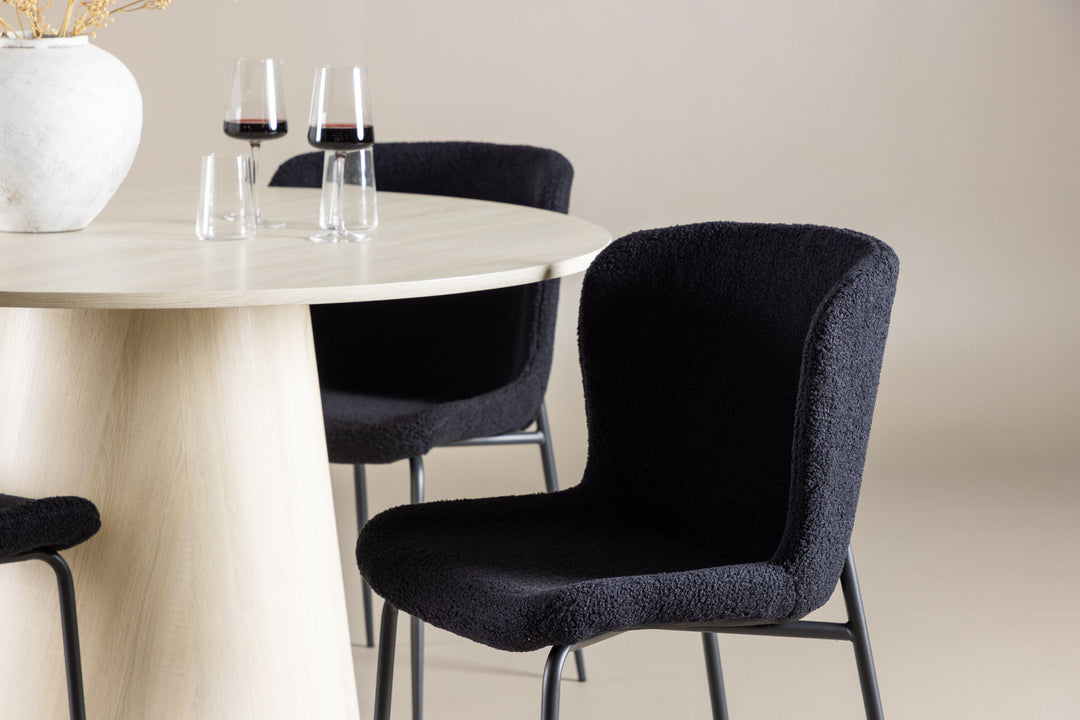 Venture Home Lanzo Dining Table with Modesto Dining Chair