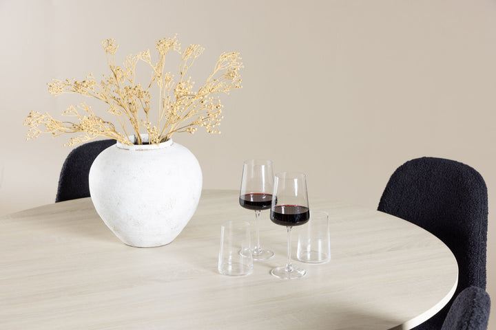 Venture Home Lanzo Dining Table with Polar Dining Chair