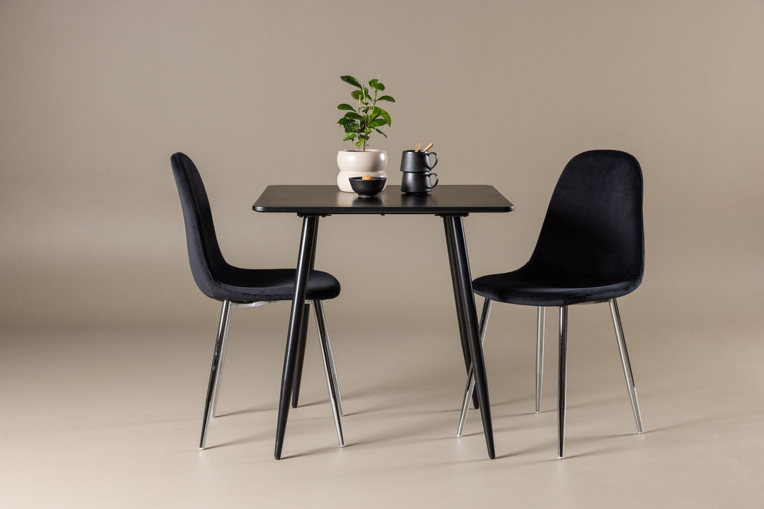 Venture Home Polar Dining Table with Polar Dining Chair