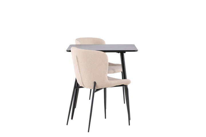Venture Home Polar Dining Table with Modesto Dining Chair