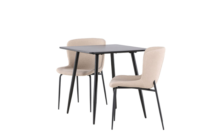 Venture Home Polar Dining Table with Modesto Dining Chair