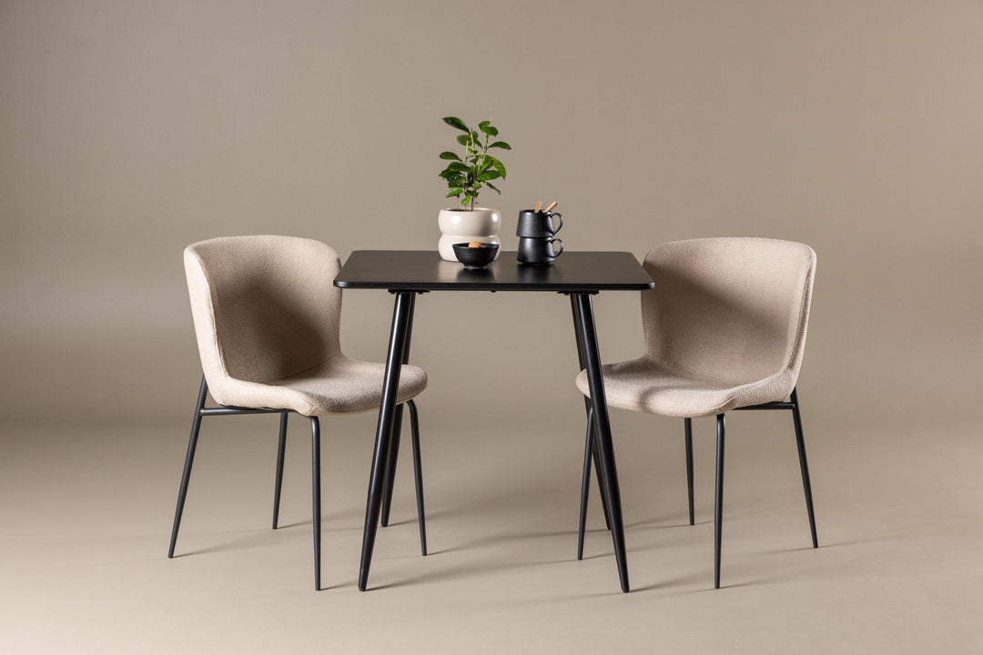 Venture Home Polar Dining Table with Modesto Dining Chair