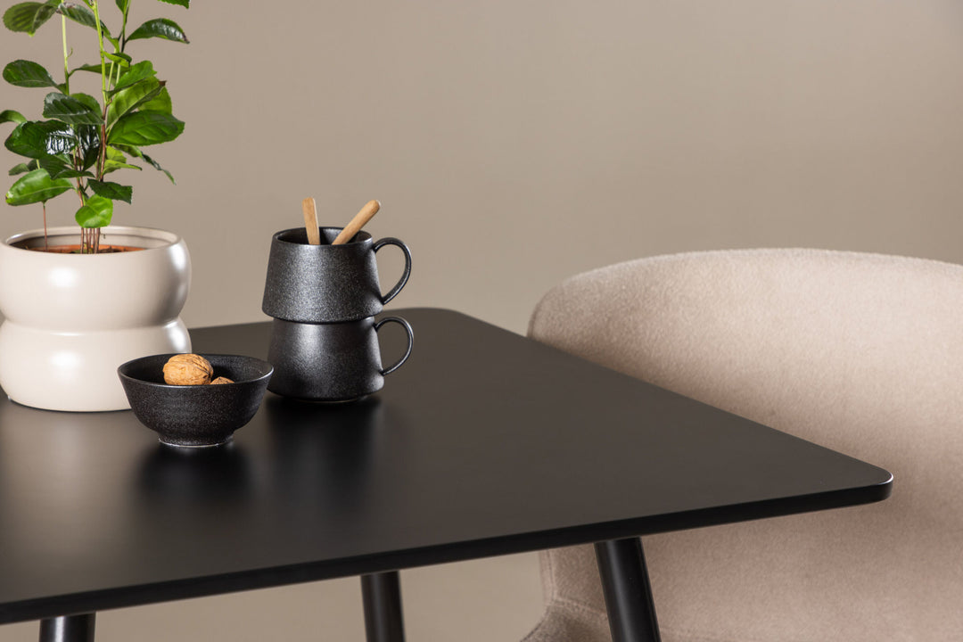 Venture Home Polar Dining Table with Modesto Dining Chair