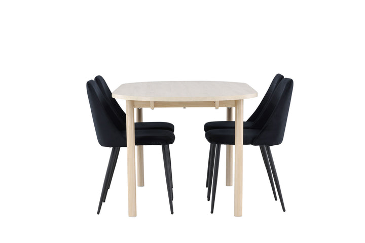 Venture Home Andy Dining Table with Night Dining Chair