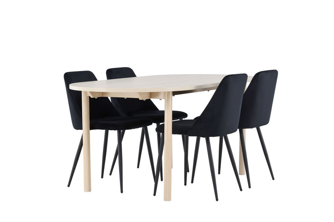 Venture Home Andy Dining Table with Night Dining Chair
