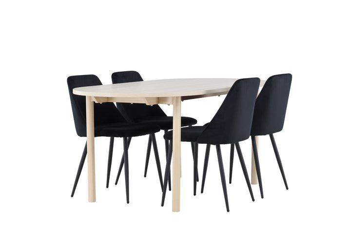 Venture Home Andy Dining Table with Night Dining Chair