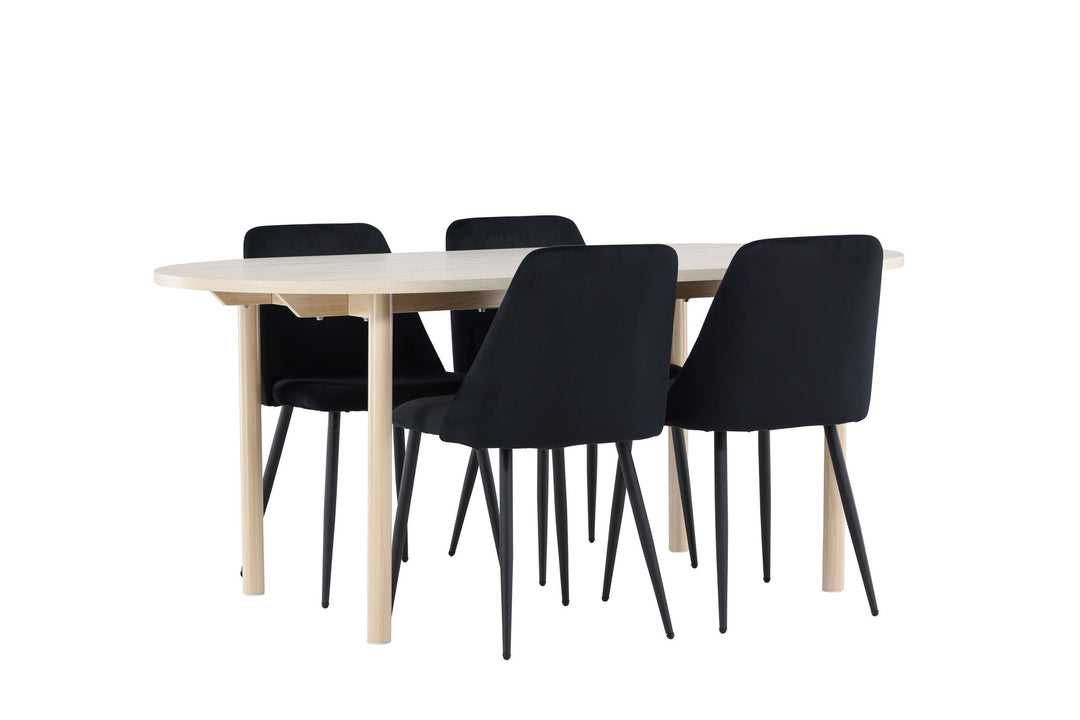 Venture Home Andy Dining Table with Night Dining Chair