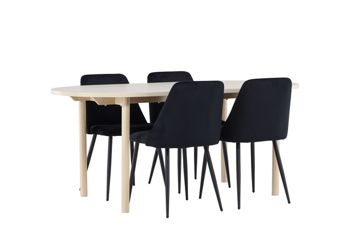 Venture Home Andy Dining Table with Night Dining Chair