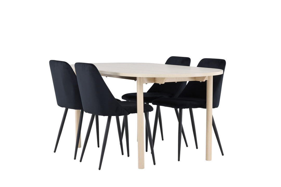 Venture Home Andy Dining Table with Night Dining Chair