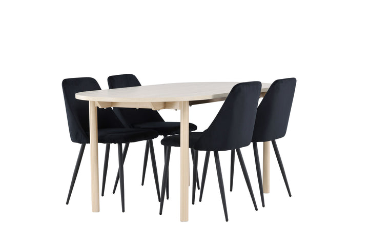 Venture Home Andy Dining Table with Night Dining Chair