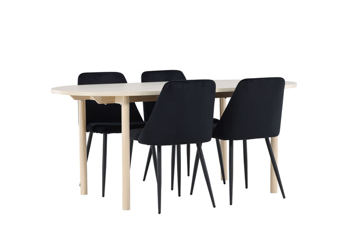 Venture Home Andy Dining Table with Night Dining Chair