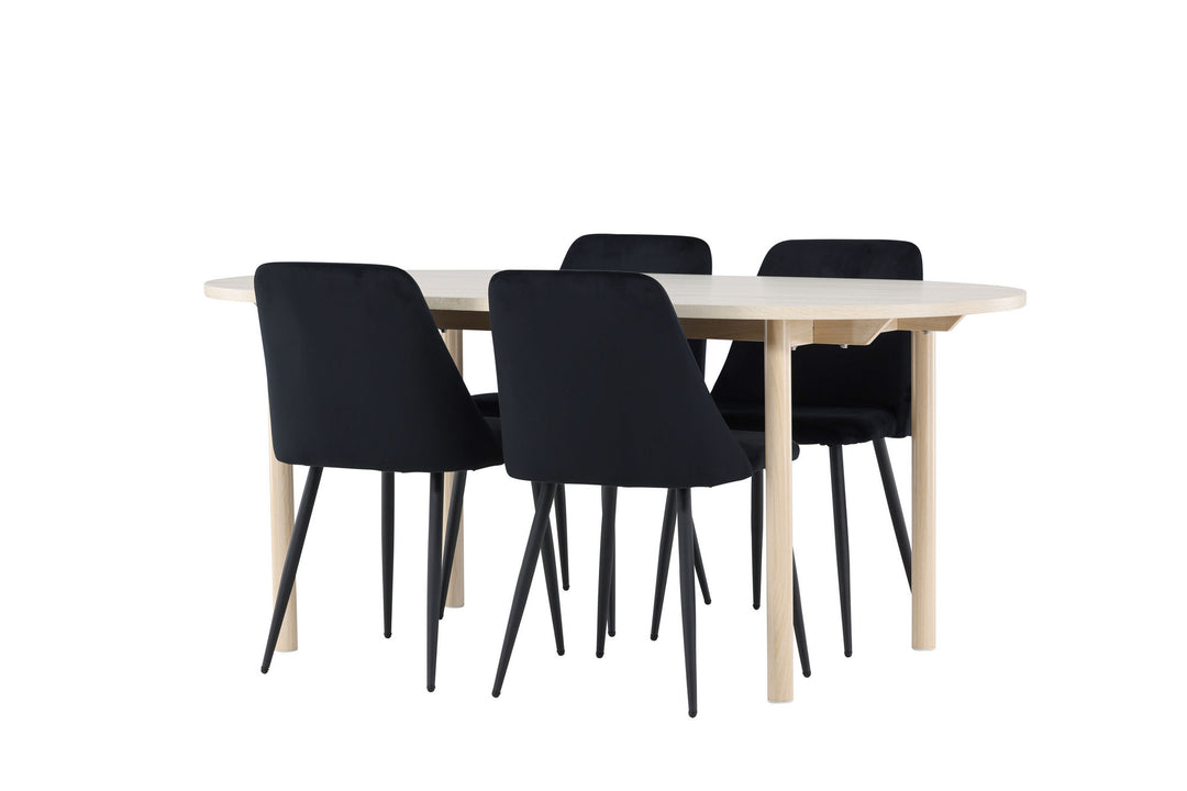 Venture Home Andy Dining Table with Night Dining Chair