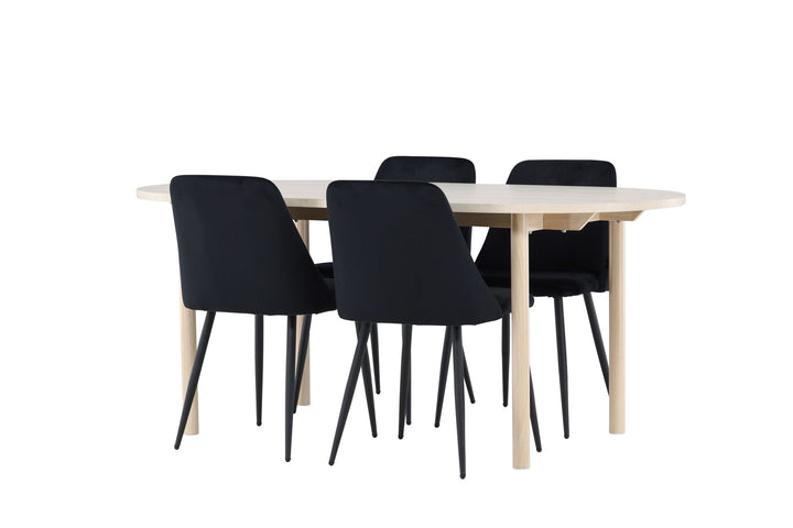 Venture Home Andy Dining Table with Night Dining Chair