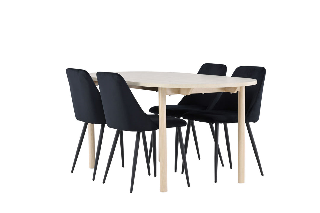 Venture Home Andy Dining Table with Night Dining Chair