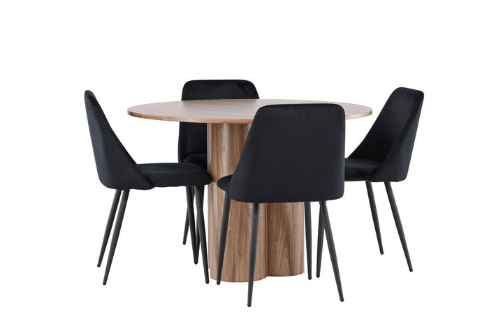 Venture Home Olivia Dining Table with Night Dining Chair