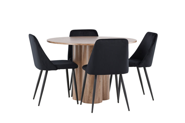 Venture Home Olivia Dining Table with Night Dining Chair