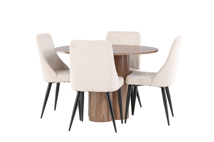 Venture Home Olivia Dining Table with Leone Dining Chair