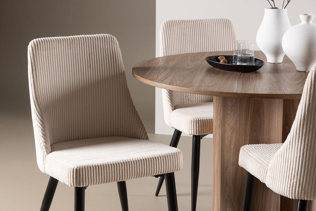 Venture Home Olivia Dining Table with Leone Dining Chair