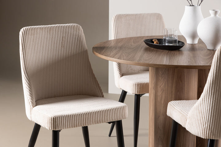 Venture Home Olivia Dining Table with Leone Dining Chair