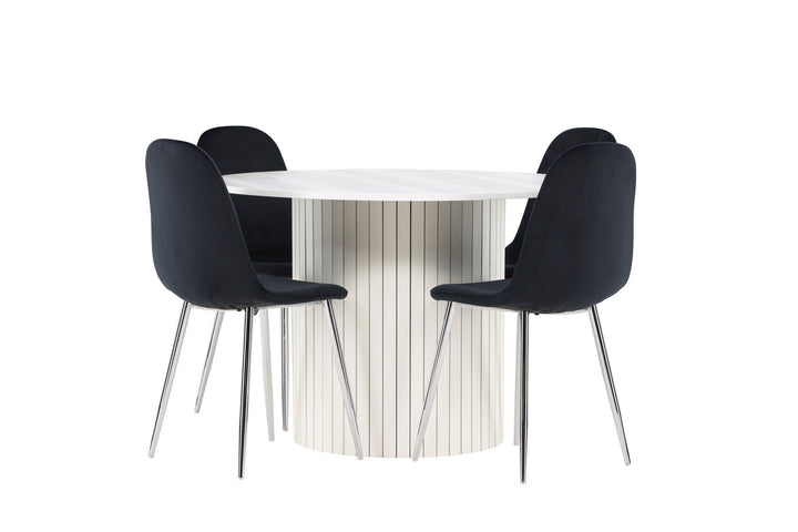 Venture Home Härön Dining Table with Polar Dining Chair