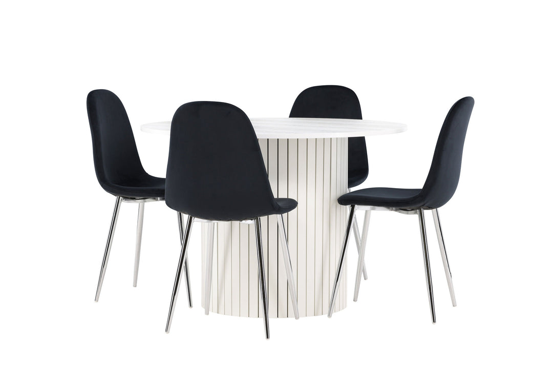 Venture Home Härön Dining Table with Polar Dining Chair