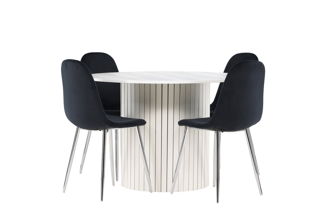 Venture Home Härön Dining Table with Polar Dining Chair